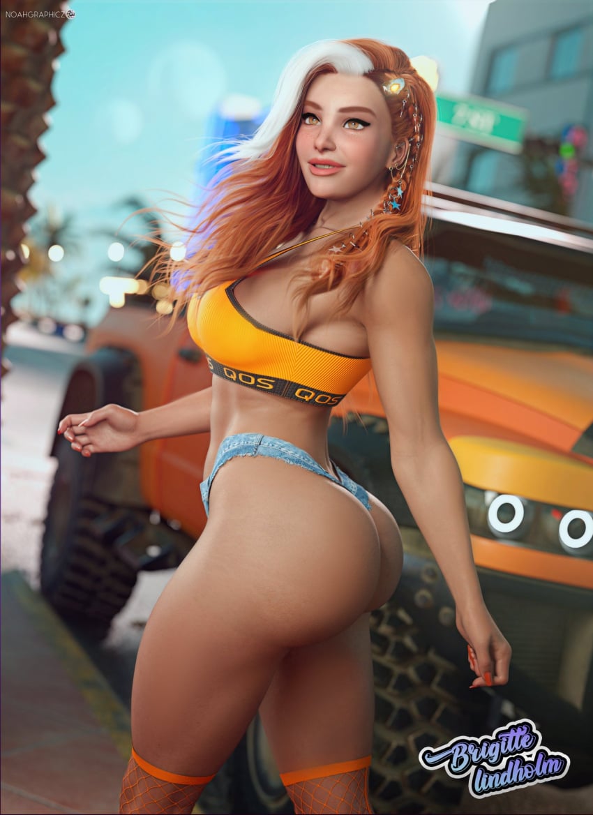 1girls 3d activision ass athletic athletic_female big_ass big_breasts blizzard_entertainment breasts brigitte brigitte_lindholm busty cleavage curvaceous curvy curvy_figure digital_media_(artwork) eyebrows eyelashes eyes female female_focus female_only fit fit_female hair hips hourglass_figure huge_breasts human large_breasts legs light-skinned_female light_skin lips mature mature_female noahgraphicz overwatch overwatch_2 qos_clothing queen_of_spades swedish thick thick_legs thick_thighs thighs top_heavy upper_body voluptuous waist wide_hips