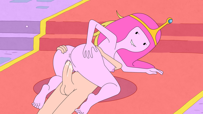 1boy 1girls 2020 adventure_time anus areolae ass ass_grab barefoot bigger_female biting_lip breasts carpet cartoon_network cowgirl_position crown deep_penetration duo female finn_the_human full_body grabbing_ass grabbing_thigh hand_on_hip happy hugging indoors k._(artist) long_hair long_penis looking_at_penis male nipples nude nude_female nude_male penis princess_bubblegum tagme_(artist) teeth testicles thighs unseen_male_face vaginal_penetration wet_penis woman_on_top