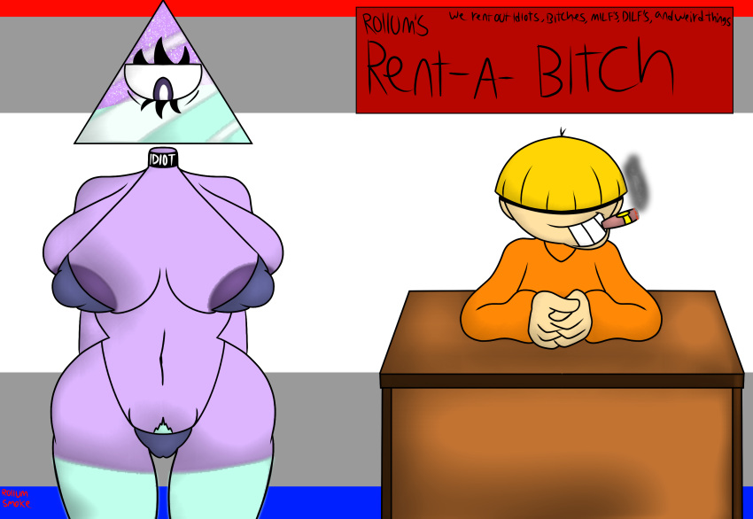 big_ass big_breasts bikini codename:_kids_next_door female idiot iilluminaughtii male numbuh_4 pussy_hair rent