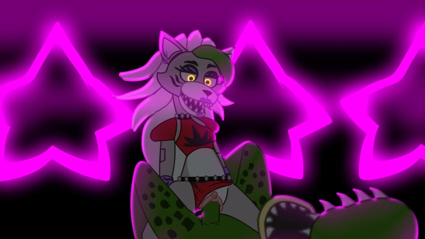 16:9 alligator alligatorid animated animatronic anthro canid canine canis choker clitoral_hood clitoris clothing clothing_aside cowgirl_position crocodilian dominant dominant_female duo ears_back eyelashes female five_nights_at_freddy's five_nights_at_freddy's:_security_breach from_front_position genitals glowing glowing_eyes hair hi_res humanoid jewelry leotard lights lipstick lying machine makeup male male/female mammal montgomery_gator_(fnaf) necklace neon_lights on_bottom on_top open_mouth panties panties_aside penetration penile penile_penetration penis penis_in_pussy pivoted_ears pussy reptile robot roxanne_wolf_(fnaf) scalie scottgames sex sharp_teeth short_playtime steel_wool_studios teeth toxis underwear underwear_aside vaginal_penetration vaginal_penetration widescreen wolf