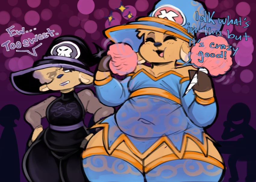 2boys 2femboys big_belly bottom_heavy bottom_heavy_femboy chubby crossdressing femboy femboy_focus femboy_only girly goth_chopper goth_chopper_(nathanatwar) male_only nathanatwar one_piece overweight overweight_male tony_tony_chopper trap whateverdoes