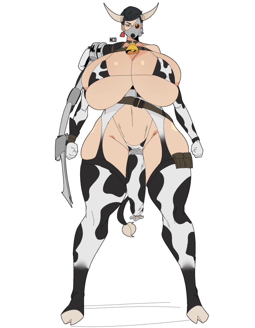 1futa adriana_imai alternate_breast_size alternate_version_available augmentation behemaid big_breasts bikini bikini_top black_hair breast_focus breasts breasts_bigger_than_head breasts_together bulging_breasts bursting_breasts bust cleavage clothed clothing cock_sleeve_(clothes) cow_print cow_tail cowbell cybernetics dark_hair dbd dead_by_daylight ear_piercings earrings edit edited enormous_breasts fan_edit flaccid full_cleavage futa_only futanari gas_mask horns huge_breasts huge_cleavage human light-skinned_futanari light_skin mask masked_female massive_breasts mature_female mostly_nude overflowing_breasts penis piercing ring_light shiny_breasts shiny_skin short_hair solo solo_female standing strap the_skull_merchant top_heavy_breasts white_background yeehawt0wn