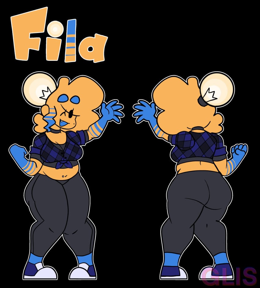 1girls anthro chubby chubby_female female_only fila_(glis) glewd glisduck tagme thick_thighs thighs waving yellow_body