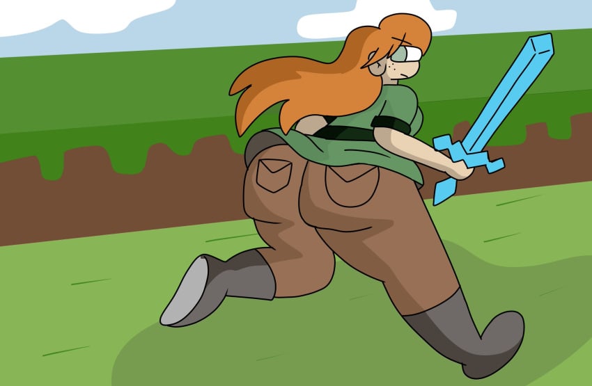 Alex (Minecraft) Rule 34 Image