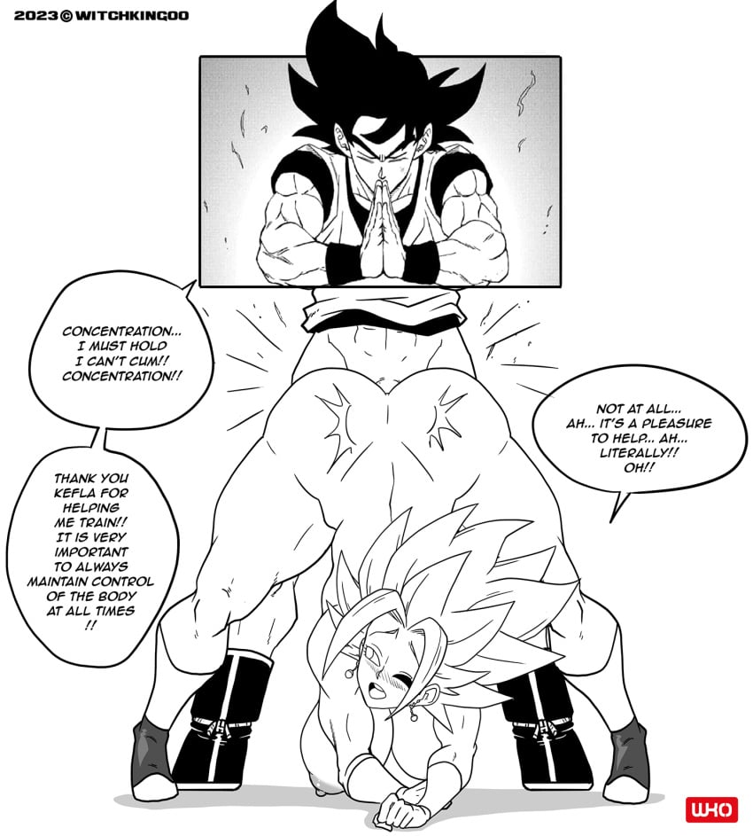 1boy 1boy1girl 1girls ass athletic athletic_female athletic_male big_ass big_breasts breasts digital_media_(artwork) doggy_style dragon_ball dragon_ball_out_of_pannel dragon_ball_super dragon_ball_z edit english_text eyebrows eyelashes eyes fit fit_female fit_male from_behind hair hourglass_figure huge_ass huge_breasts humanoid kefla large_ass large_breasts light-skinned_female light-skinned_male light_skin lips male male/female official_art saiyan shounen_jump son_goku straight super_saiyan super_saiyan_2 text toned toned_female toned_male ultra_instinct voluptuous witchking00