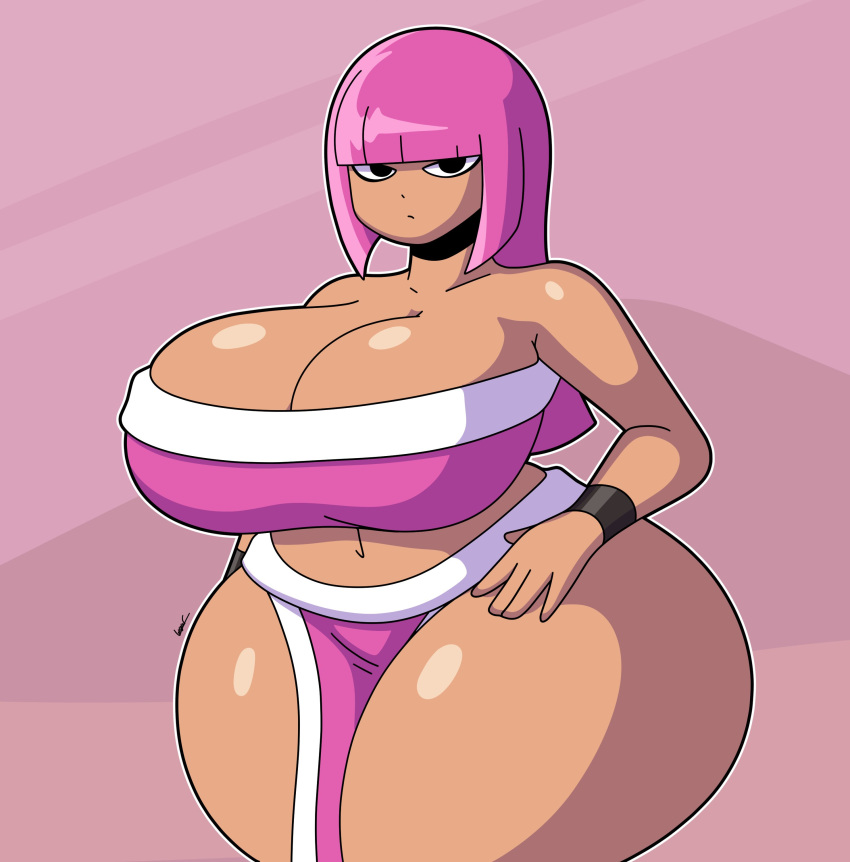 big_ass big_breasts breasts bubble_butt chel_(cosplay) dorahden female huge_ass mya_(dorahden) thick_thighs wide_hips