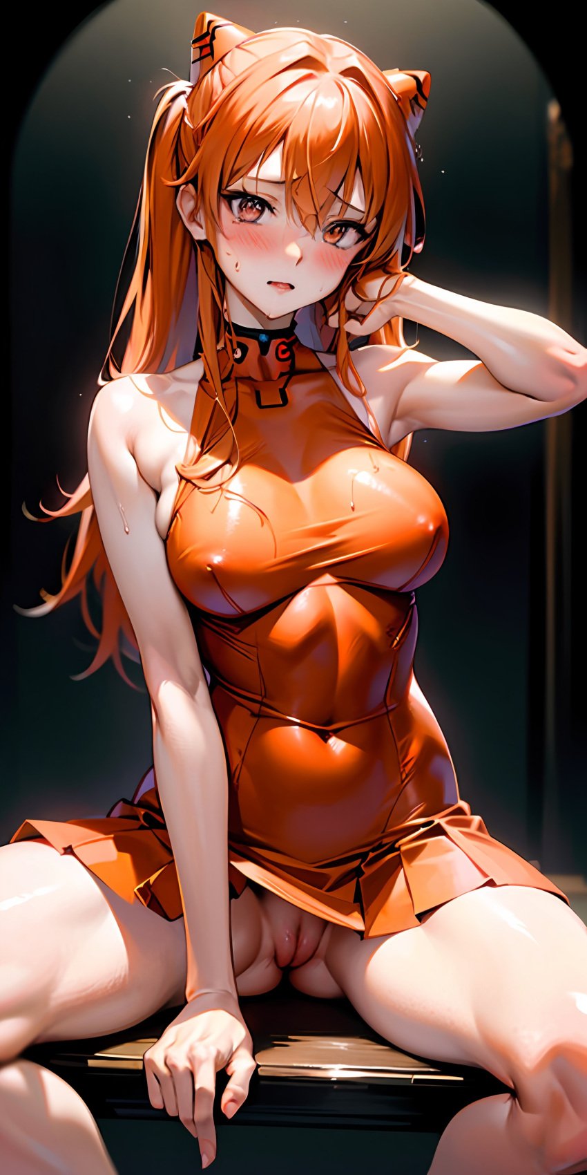 1girls ai_generated asuka_langley_sohryu female female_only neon_genesis_evangelion polah_u solo tagme