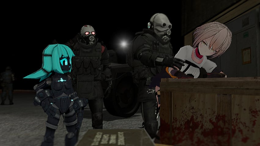 blood combine crossover cum cum_inside garry's_mod girls'_frontline half-life_2 rape rollermine_girl vector_(girls_frontline)