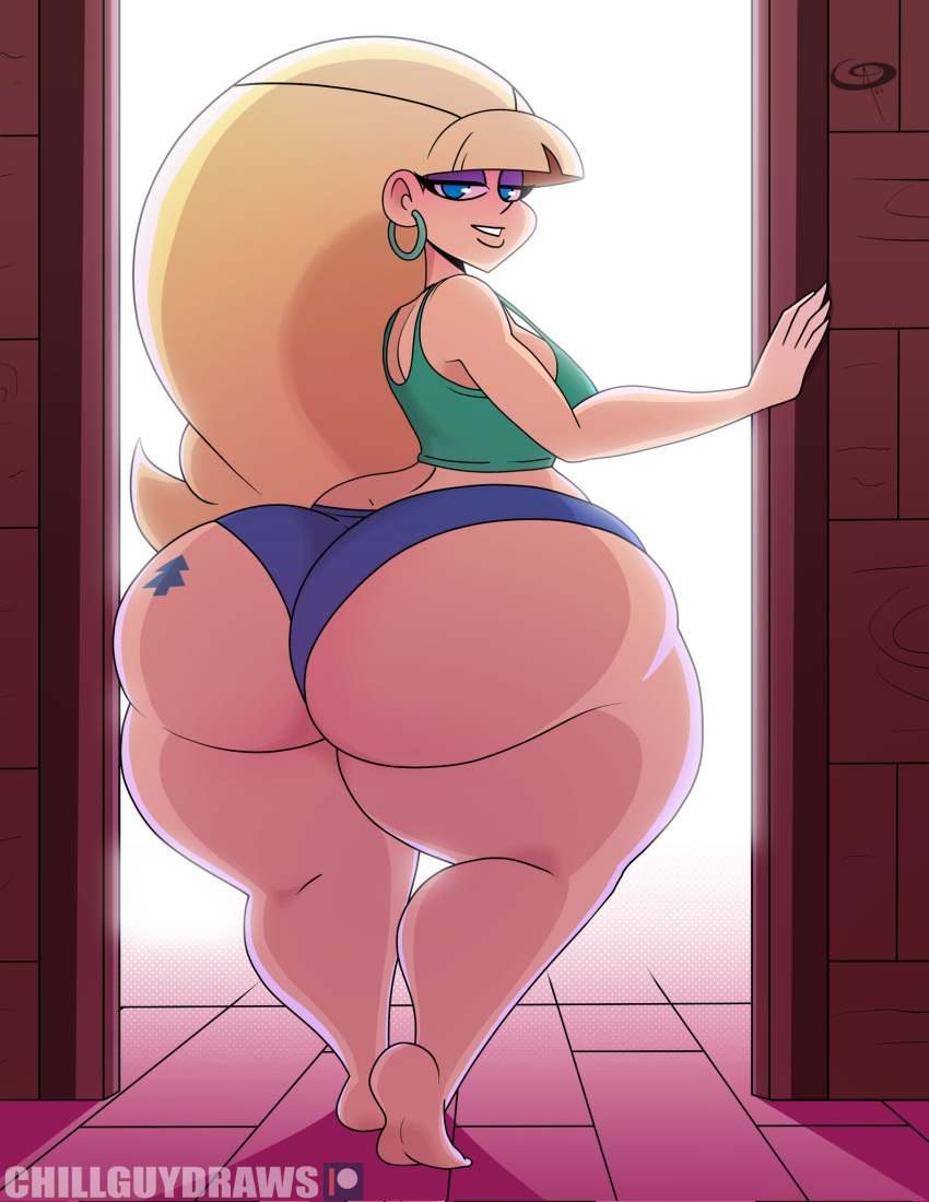 ass big_ass big_butt blonde_female bottom_heavy frostbiteboi gravity_falls huge_ass huge_butt pacifica_northwest straight_hair thick_thighs