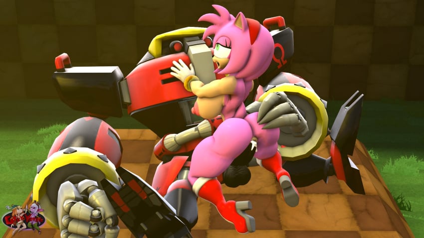 3d amy_rose cum cum_in_ass cum_inside cumming_from_anal_sex e-123_omega grabbing_ass grey-yordle horny leaning_forward leaning_on_person on_floor pink_fur robot robot_on_mobian robot_penis sega sonic_(series) sonic_the_hedgehog_(series)