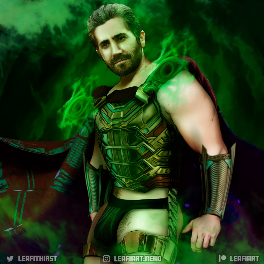 1boy actor biceps bulge bulging_biceps celebrity human human_only in_character jake_gyllenhaal leafithirst light-skinned_male light_skin male male_only marvel marvel_cinematic_universe muscular muscular_male mysterio quentin_beck smooth_skin solo solo_male spider-man:_far_from_home spider-man_(series) supervillain