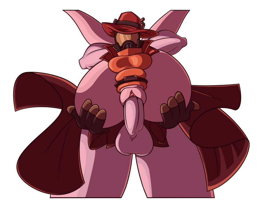 1boy 1girls 2023 2d_(artwork) 4_fingers ass balls big_ass breasts brewingdrew duo female fempyro gas_mask hands_behind_head hat holding_own_ass male male/female penis pussy pyro rule_63 sex small_breasts stand_and_carry_position standing_sex straight team_fortress_2 tf2 vaginal_penetration vaginal_penetration