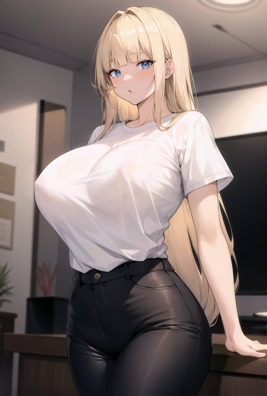 1girls ai_generated blonde_hair curvy_body curvy_figure female_focus female_only hi_res huge_breasts long_hair original original_character solo_female solo_focus stable_diffusion stuffyai voluptuous voluptuous_female