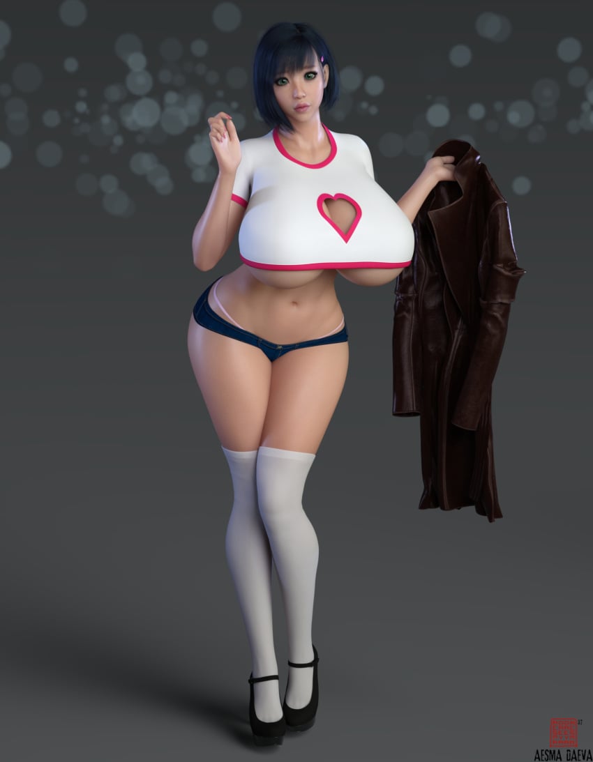 1girls 3d aesmadaeva37 athletic athletic_female big_breasts bimbo bottom_heavy breasts busty cleavage curvaceous curvy curvy_figure digital_media_(artwork) eyebrows eyelashes eyes female female_focus female_only fit fit_female gigantic_breasts hair high_heels hips hourglass_figure huge_breasts human inagawa_rio kimi_wa_yasashiku_netorareru large_breasts legs light-skinned_female light_skin lips massive_breasts mature mature_female rio_inagawa thick thick_legs thick_thighs thighs toned toned_female top_heavy upper_body voluptuous waist watermark wide_hips