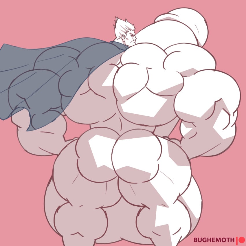 back balls bara big_balls big_penis boner bughemoth capcom darkstalkers demitri_maximoff erection hyper hyper_balls hyper_penis male male_only monochrome muscles muscular muscular_male penis solo solo_male