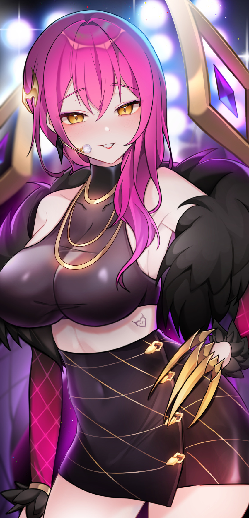 chuin evelynn k/da_evelynn k/da_series league_of_legends only_female succubus