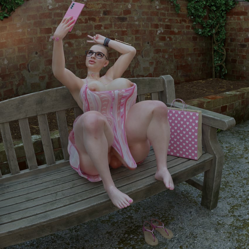 1futa 3d areola_slip areolae ass ass_shot bald blue_eyes bracelet censored cleavage dickgirl dress erect_nipples erection erection_under_clothing futa_only futanari glasses huge_ass huge_breasts jill_valentine johndoe1970 nail_polish nipple_slip nipples no_panties phone pink_nail_polish resident_evil sandals selfie shaved_side sitting solo sundress