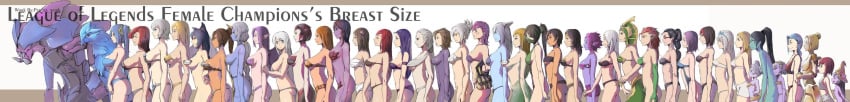 9_tails ahri akali_jhomen_tethi anivia annie_hastur ashe_(league_of_legends) bikini breast_chart breasts caitlyn_kiramman cassiopeia_du_couteau celestial_(league_of_legends) diana_(league_of_legends) elise_kythera_zaavan evelynn female female_only fiora_laurent irelia_xan janna_windforce jinx_(league_of_legends) kalista karma_(league_of_legends) katarina_du_couteau kayle league_of_legends leblanc leona_(league_of_legends) lissandra lulu_the_fae_sorceress luxanna_crownguard morgana nami_(league_of_legends) nidalee nine_tailed_fox orianna pandea_work poppy quinn rek'sai riven sarah_fortune sejuani shyvana sivir sona_buvelle soraka succubus syndra tristana vastaya vayne vi yordle zyra