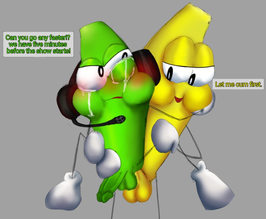 2boys banana brother comic crying crying_with_eyes_open fruit gay gray_background green_penis incest justjuno older_brother_and_younger_brother roblox roblox_game sex shovelware's_brain_game tagme yellow_penis young