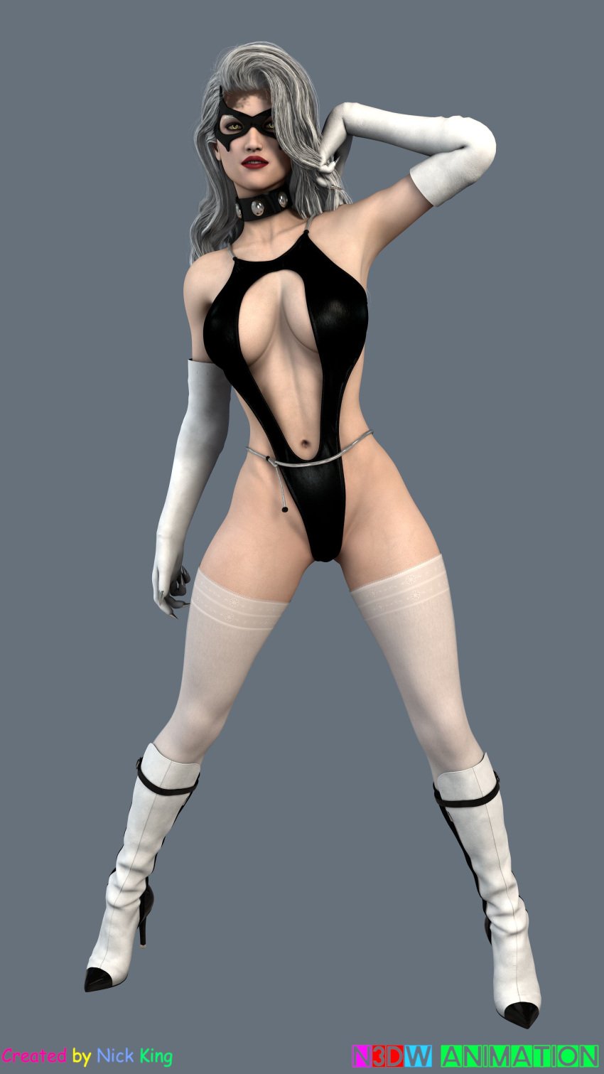 1girls 3d anti-heroine antiheroine athletic athletic_female big_breasts black_cat_(marvel) breasts busty curvaceous curvy curvy_figure digital_media_(artwork) eyebrows eyelashes eyes felicia_hardy female female_focus fit fit_female hair high_heel_boots high_heels hips hourglass_figure huge_breasts human large_breasts legs light-skinned_female light_skin lips long_hair lower_body marvel marvel_comics mature mature_female n3dwanimantion nick_king spider-man_(series) superhero superheroine thick thick_hips thick_legs thick_thighs thief thighs top_heavy upper_body villain villainess voluptuous waist watermark white_hair wide_hips