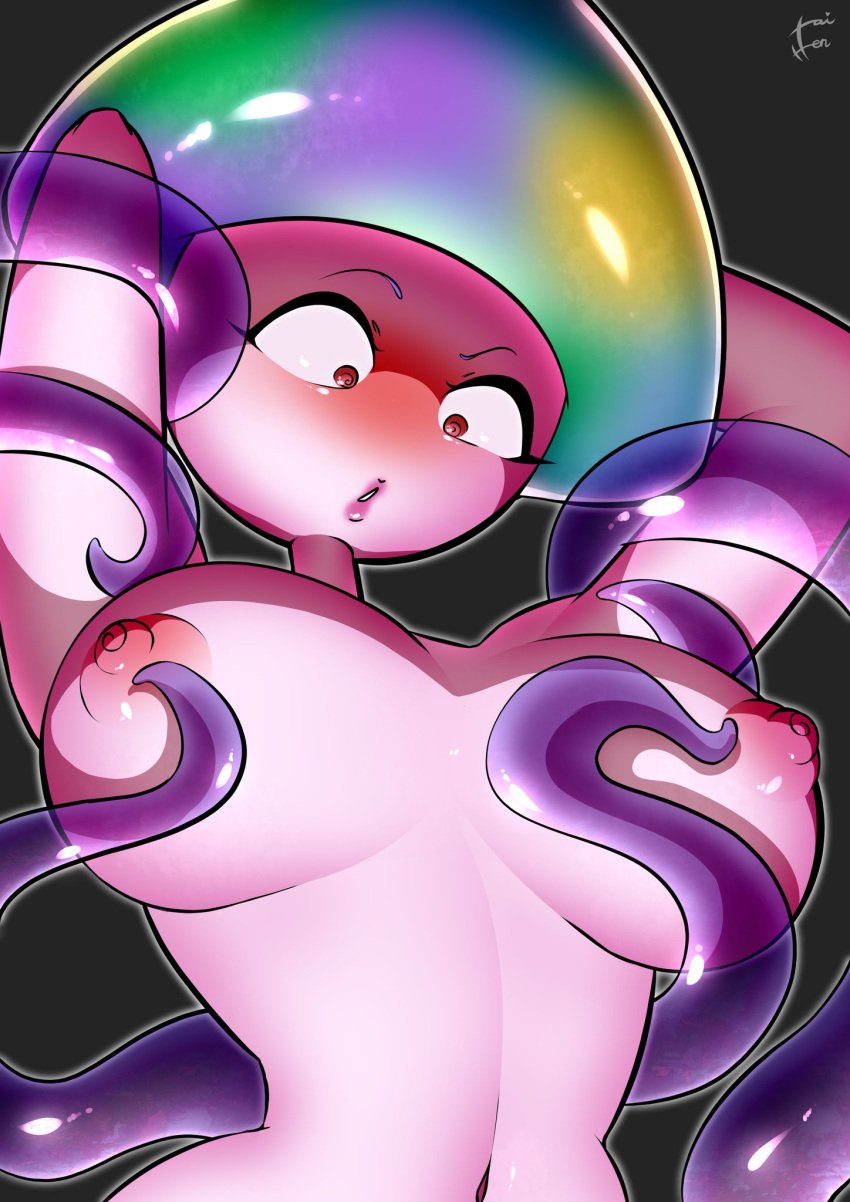 1girls areolae big_breasts blush breasts electronic_arts female fungi_fauna fungy hypno-shroom_(pvz) lips mushroom_girl mushroom_humanoid nipples nude plants_vs_zombies popcap_games rule_63 tagme taihen_(artist) tentacle tentacles_around_arms upper_body