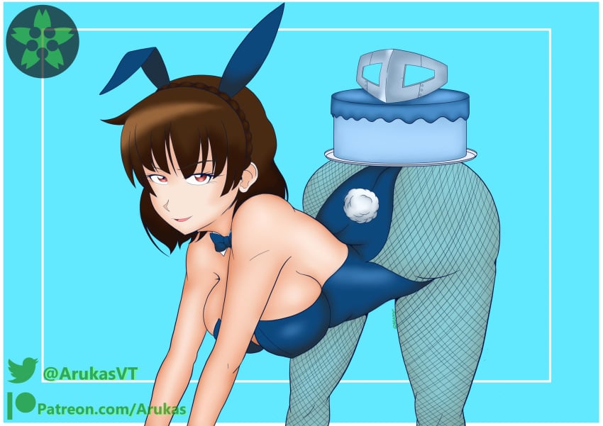 arukas atlus big_ass big_breasts big_butt cake makoto_niijima megami_tensei persona persona_5