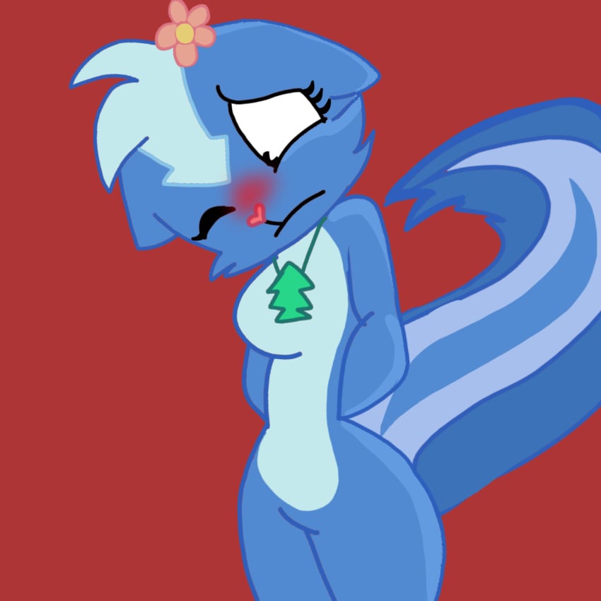 anthro blutfucher furry_only happy_tree_friends petunia_(htf) skunk skunk_girl