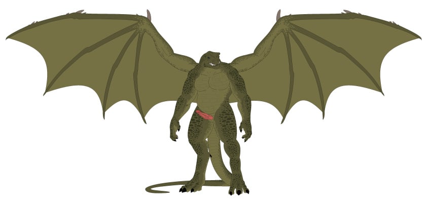 1boy abs absurd_res alien anthro barefoot bat_wings biceps big_penis blue_eyes claws digitigrade dragon fangs feet genitals green_body green_skin halhatatlanhalando hi_res jupiter_ascending long_tail male male_only membrane_(anatomy) membranous_wings model_sheet musclegut muscular muscular_arms muscular_male muscular_thighs nude nude_male pecs penis reptile sargorn scales scalie solo standing tail teeth toes western_dragon wings