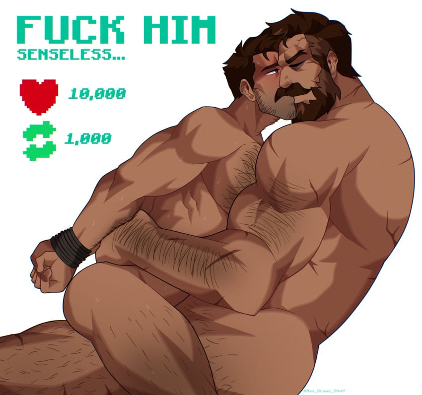 2boys arm_hair bara beard blush blushing buff chest_hair color completely_naked completely_naked_male completely_nude completely_nude_male duo duo_focus english_text gay gay_anal gay_sex hairy hairy_male hands_on_back hands_tied herobrine hi_res kissing leaning_on_another leaning_on_person leg_hair looking_at_another looking_at_partner male male/male male_focus male_only minecraft muscles muscular muscular_male mustache naked naked_male nude nude_male on_top on_top_of_another pecs pectorals revealyoursins shaved_beard side_view sitting_on_lap sitting_on_person steve_(minecraft) strip_game tied_hands yaoi