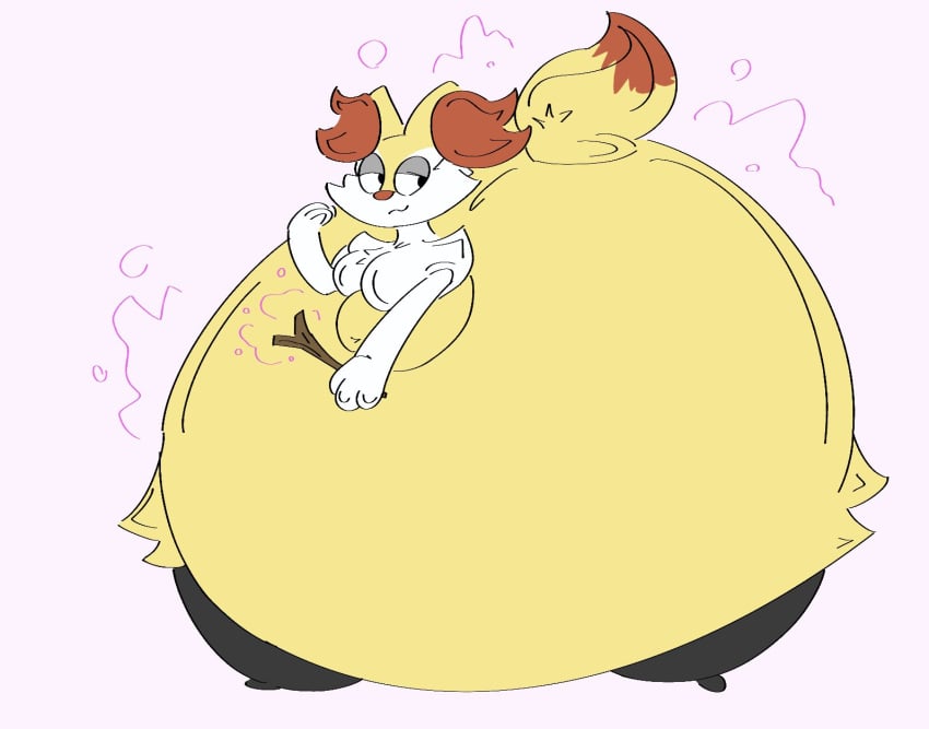 big_breasts braixen breasts fanofblimp female hyper no_humans pokémon_(species) pokemon pokemon_(species) tagme