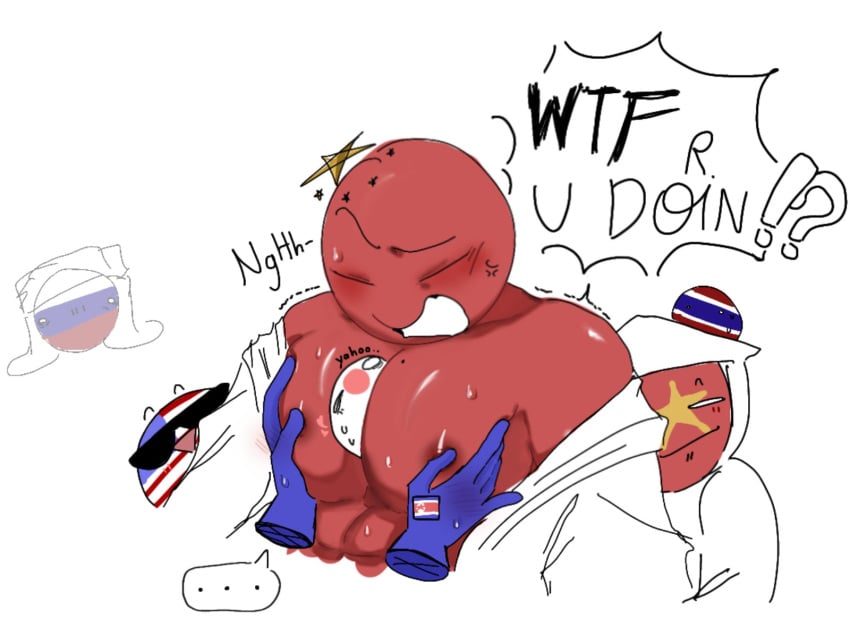 big_breasts breast_grab breasts china_(countryhumans) countryballs countryhumans japan_(countryhumans) male_breasts male_only male_with_breasts meme north_korea_(countryhumans) russia_(countryhumans) stickman tagme thailand_(countryhumans) united_states_of_america_(countryhumans) vietnam_(countryhumans) yaoi