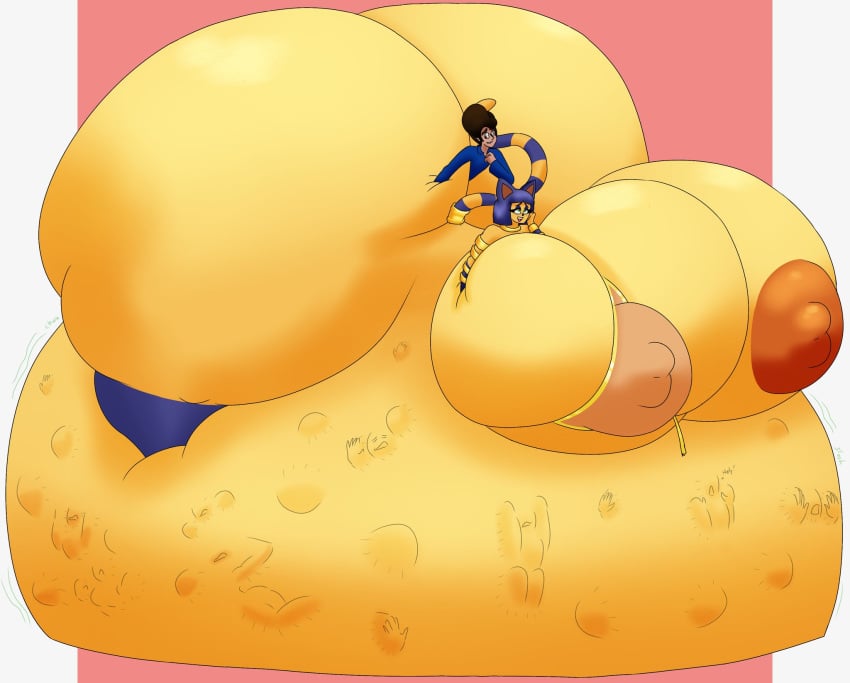 animal_crossing ankha ankha_(animal_crossing) ankha_reinhart_(user3345) anthro anthro_on_human belly_bulge big_ass big_belly big_breasts breasts bubble_butt cat colossal_ass colossal_belly colossal_breasts enormous_ass enormous_belly enormous_breasts felid feline female_pred furry gigantic_ass gigantic_belly gigantic_breasts huge_ass huge_belly huge_breasts human_on_anthro hyper_ass hyper_belly hyper_breasts justin_(user3345) larger_female mass_vore massive_ass massive_belly massive_breasts multiple_prey sex sex_from_behind tagme thick_thighs user3345 vore vore_belly vore_sex wide_hips