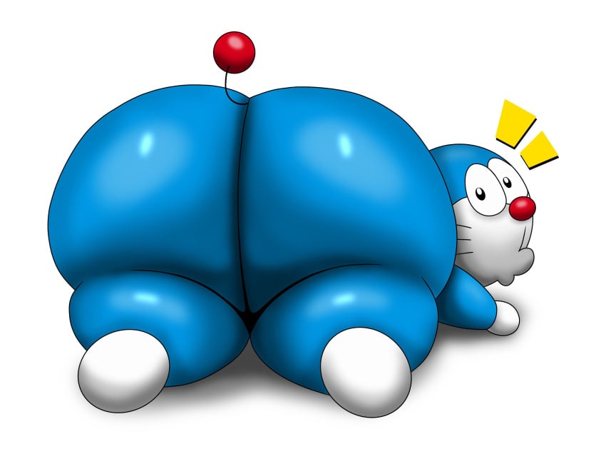 2023 anime ass big_ass big_butt blue_body blue_skin breathotter chubby chubby_male cute cute_face doraemon doraemon_(character) feet feline huge_ass huge_butt hyper_ass hyper_butt looking_at_viewer looking_back looking_back_at_viewer male male_only mr_otter_breath not_furry overweight overweight_male red_nose red_tail robot robot_cat shiny_ass shiny_butt solo solo_male whiskers white_feet