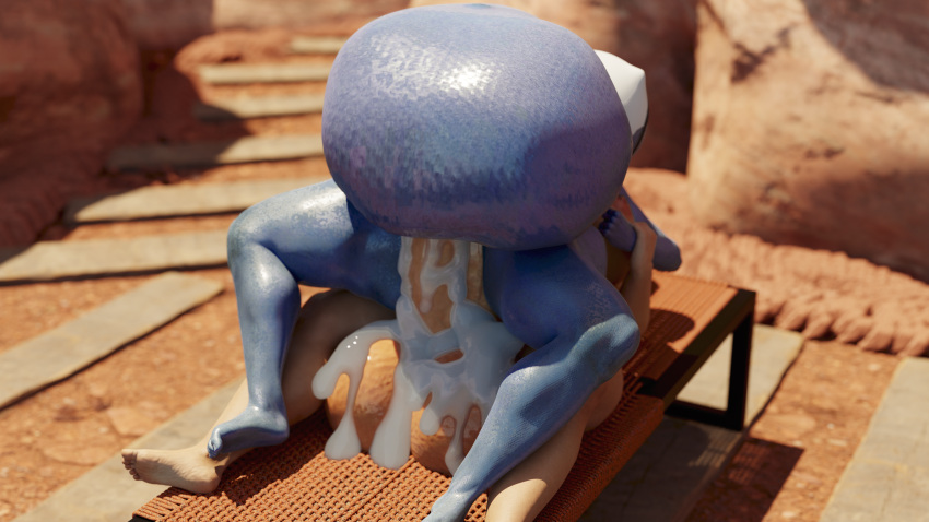 3d asari belly_button big_balls cum cumflated_belly cumflation futanari hyper hyper_cumflation hyper_penis knyaz leaking_cum liara_t'soni mass_effect miranda_lawson orgasm outdoors penetration reverse_cowgirl_position tagme toe_curl