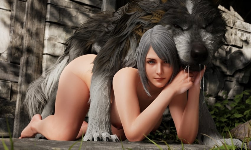 1girls 3d bare_breasts bare_legs bare_thighs barefoot belly bestiality_kiss big_breasts billyhhyb breasts canine canine_on_human cleavage doggy doggy_style domestic_dog dominant dominant_male dominated dominated_female domination drool drool_on_face drool_string drooling drooling_on_partner drooling_tongue feet feet_up female female_focus female_on_feral feral feral_on_female feral_on_human final_fantasy final_fantasy_xvi fucked fucked_from_behind full_body fully_naked fully_nude human human_female human_on_feral imminent_bestiality implied_bestiality jill_warrick knotting_implied large_breasts legs licking light-skinned_female light_skin masturbating masturbation naked naked_female nipples nude nude_female on_all_fours outdoors pale-skinned_female pale_skin penetrated penetrated_by_dog penetrating penetration penetration_from_behind relaxing sex sex_from_behind showing_feet showing_foot silver_hair soles spread_pussy spreading spreading_pussy square_enix submissive submissive_female the_pose thighs toes tongue tongue_kiss tongue_out torgal_(final_fantasy_xvi) wolf zoophilia