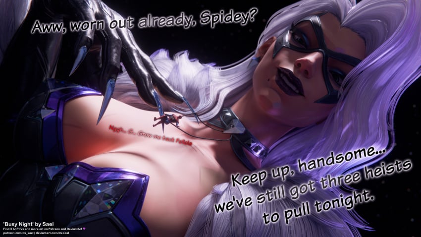 Black Cat (Marvel) Rule 34 Image