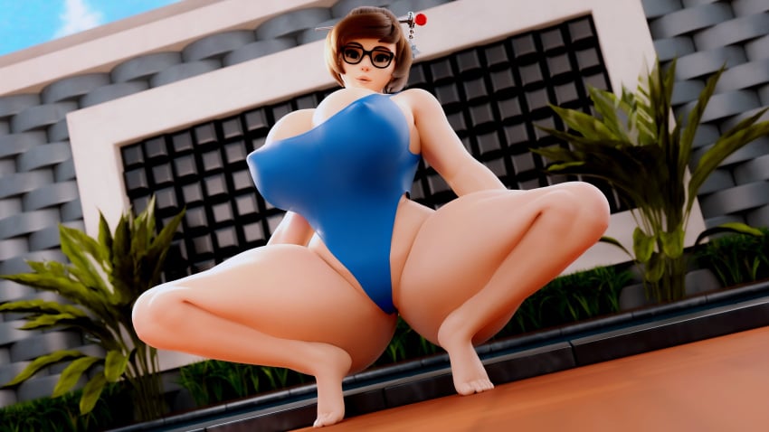 1girls 2160p 3840x2160 3d 4k ass big_ass big_breasts big_thighs blender breasts busty chubby curvy female female_only glasses hd hi_res high_quality high_resolution highres huge_ass huge_breasts huge_thighs large_ass large_breasts large_thighs mei_(overwatch) overwatch sampples solo solo_female squatting swimsuit thick_thighs thighs voluptuous