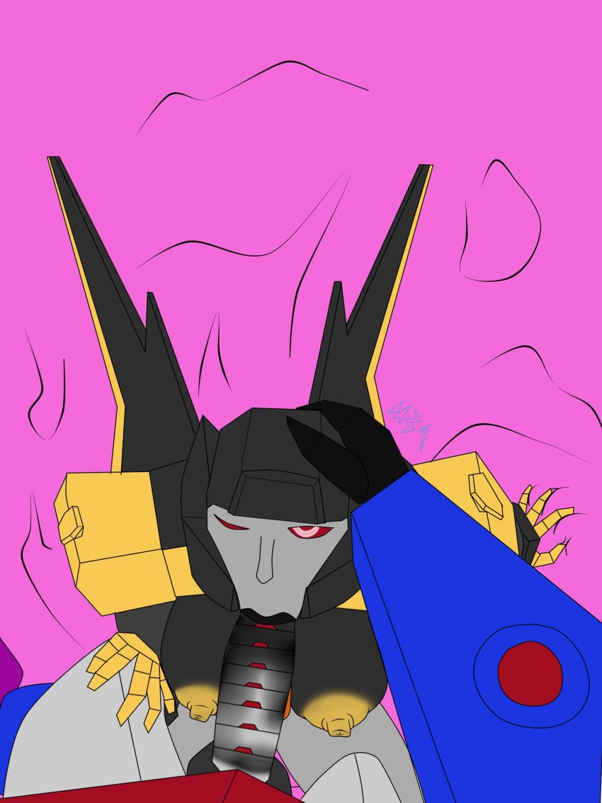 1boy 1girls :>= alien alien_girl alien_humanoid fellatio giver_pov hand_on_head hand_on_thigh maximus34 nova_storm pov robot robot_girl robot_humanoid soundwave transformers transformers_earth_spark