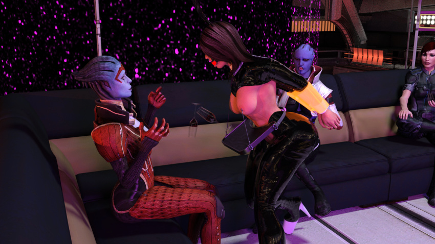 3d 5girls alien alien_girl alien_humanoid areola areolae aria_t'loak asari ashley_williams ass athletic athletic_female big_ass big_breasts bioware blue-skinned_female blue_body blue_skin breasts busty chest commander_shepard curvaceous curvy curvy_figure defaultusername digital_media_(artwork) electronic_arts eyebrows eyelashes eyes female female_focus female_only femdom femshep femsub fit fit_female hair hips hourglass_figure huge_ass huge_breasts human humanoid large_ass large_breasts legs light-skinned_female light_skin lips mass_effect mass_effect_2 mass_effect_3 mature mature_female nipples no_bra offscreen_character offscreen_female purple-skinned_female purple_body purple_skin quarian samara slim slim_waist tali'zorah_nar_rayya tentacle_hair thick thick_hips thick_legs thick_thighs thighs toned toned_female top_heavy topless topless_female upper_body voluptuous waist wide_hips