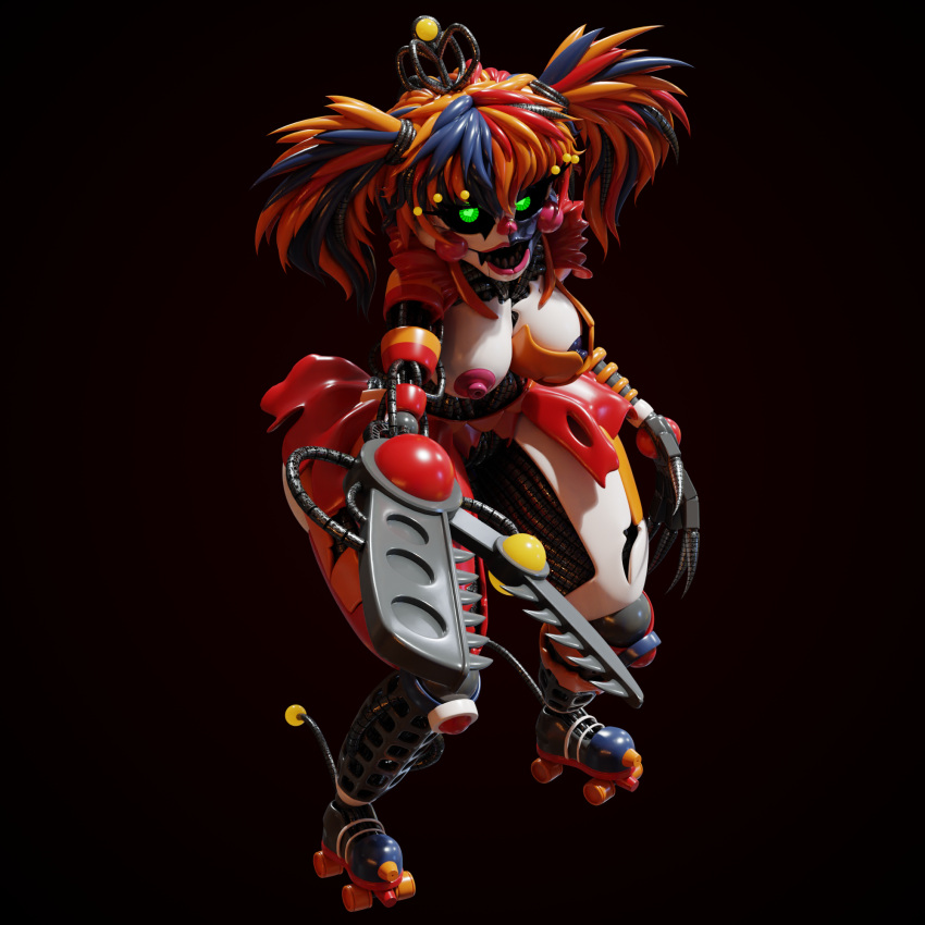 3d 3d_(artwork) baby_(fnafsl) circus_baby circus_baby_(fnaf) cosmic_trance electrotoyy five_nights_at_freddy's five_nights_at_freddy's:_sister_location fnaf freddy_fazbear's_pizzeria_simulator scottgames scrap_baby scrap_baby_(cosmic_trance) scrap_baby_(fnaf) sister_location solo solo_female tagme