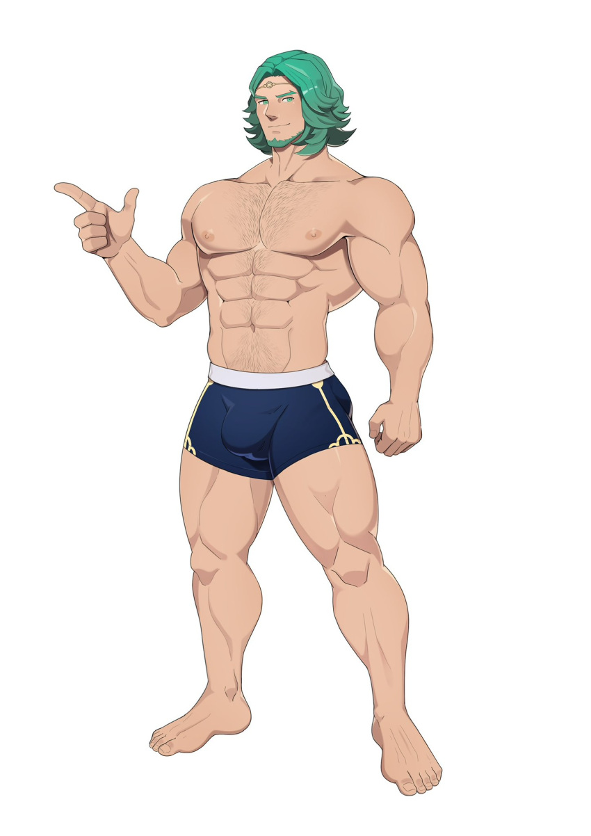 bara erection fire_emblem fire_emblem:_three_houses male naked seteth_(fire_emblem) tagme