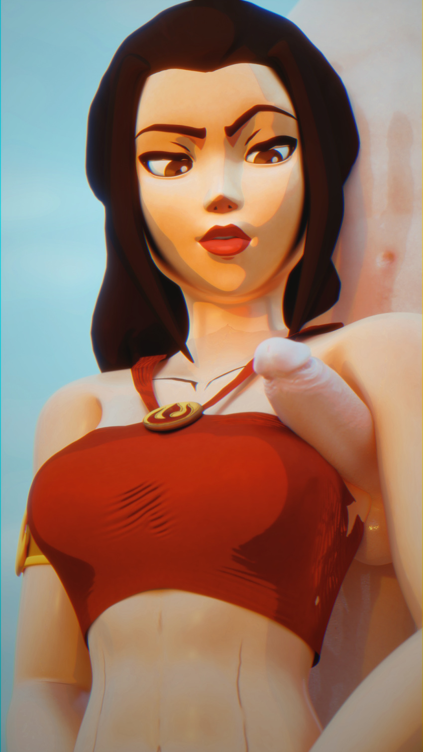 3d avatar_the_last_airbender azula female nubottle