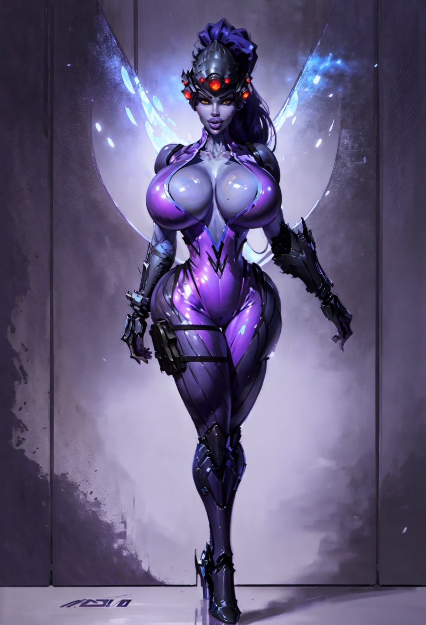 1girls activision ai_generated amelie_lacroix ass assassin athletic athletic_female big_ass big_breasts bimbo blizzard_entertainment blue-skinned_female blue_body blue_skin breasts busty caphalorthrow curvaceous curves curvy curvy_figure eyebrows eyelashes eyes female female_only fit fit_female hair hips hourglass_figure huge_breasts human large_breasts legs light-skinned_female light_skin lips mature mature_female overwatch overwatch_2 purple-skinned_female purple_body purple_hair purple_skin solo stable_diffusion thick thick_legs thick_thighs thighs video_game_character video_games voluptuous wide_hips widowmaker