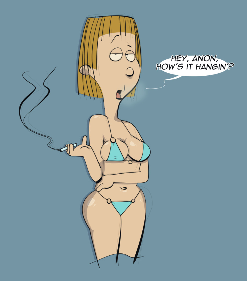 baby_blues belinda_(baby_blues) bikini digital_media_(artwork) female female_only first_porn_of_character jodero smoke smoking