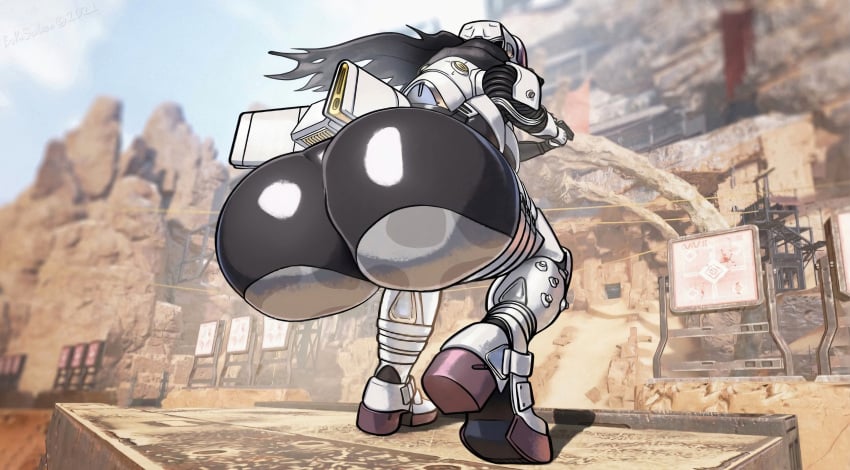 2d apex_legends ass ass_expansion ass_focus ass_up big_ass big_butt big_hips big_thighs blurry_background borisalien bursting_butt bursting_clothes growth hourglass_figure huge_ass jumpsuit outgrowing_clothes skin_tight skintight_bodysuit stretched_clothing theboris thick thick_ass thick_hips thick_legs thick_thighs tight_clothes tight_clothing tight_pants tights viewed_from_behind viewed_from_below voidwalker_wraith wraith_(apex_legends)