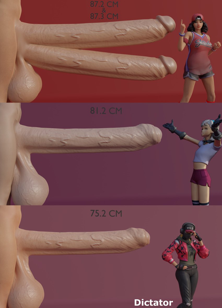 30_inch_penis 32_inch_penis 34_inch_penis 3d 3d_(artwork) 3futas balls big_balls big_penis dictator_meep diphallia diphallism foreskin fortnite futanari gigantic_penis huge_penis jumpshot_(fortnite) lexa_(fortnite) measurements multi_penis penis penis_size_chart riley_(fortnite) size_chart size_comparison size_difference text triple_threat uncensored