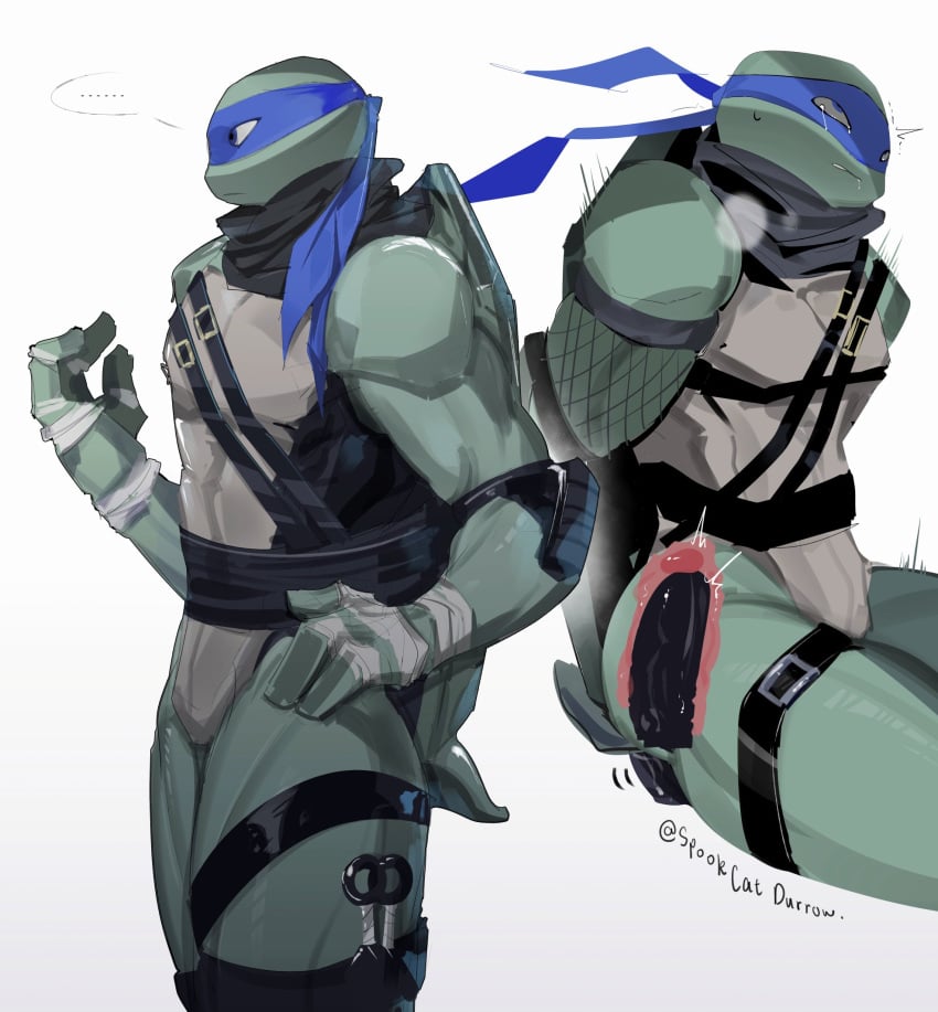 dildo dildo_in_ass dildo_insertion dildo_penetration gay gay_anal leo leo_(2012) leonardo leonardo_(2012) leonardo_(tmnt) nsfw spookcatdurrow teenage_mutant_ninja_turtles teenage_mutant_ninja_turtles_(2012) tmnt tmnt_2012 yaoi