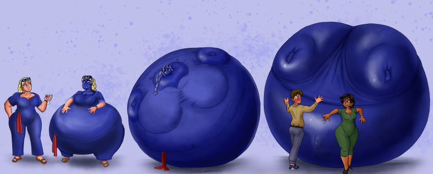 big_ass big_breasts blueberry_inflation breasts bubble_butt huge_ass inflation ripenjoocy spherical_inflation sunken_head sunken_limbs