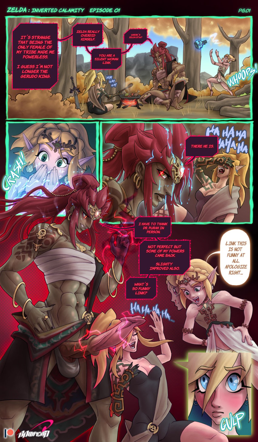 2d_(artwork) bdaemond blonde_hair breath_of_the_wild comic comic_page erection futanari ganda ganondorf ganondorf_(tears_of_the_kingdom) gender_transformation genderswap_(ftm) genderswap_(mtf) horsecock huge_cock humanoid hylian link link_(breath_of_the_wild) link_(tears_of_the_kingdom) magic pale_skin pointy_ears princess_zelda rule_63 tears_of_the_kingdom the_legend_of_zelda zelda_(breath_of_the_wild) zelda_(tears_of_the_kingdom)