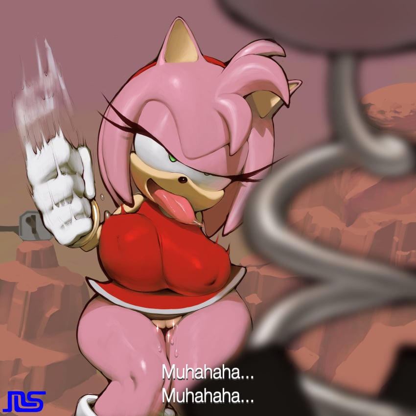 1girls 2022 2d 2d_(artwork) ahe_gao amy_rose big_breasts bottomless bottomless_skirt canon canonical_scene canyon dialogue edit female gesture green_eyes hand_gesture handjob_gesture hedgehog horny horny_female lewd_gesture lewdcactus namespace nipples_visible_through_clothing no_panties no_underwear pussy pussy_juice sexually_suggestive shortstack solo sonic_(series) sonic_heroes sonic_the_hedgehog_(series) tongue_out wet_pussy wet_skin